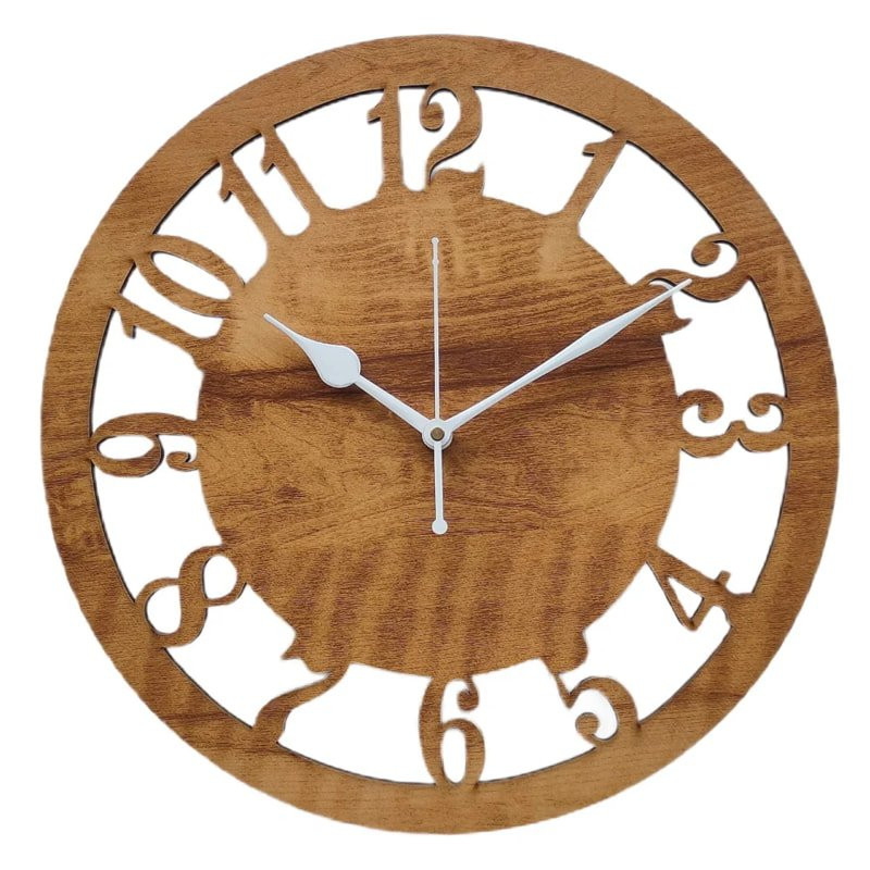 Stylish Wooden Wall Clock